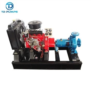 Các nhà sản xuất thép không gỉ Giá tốt nhất Máy bơm ly tâm Diesel chữa cháy ngang
